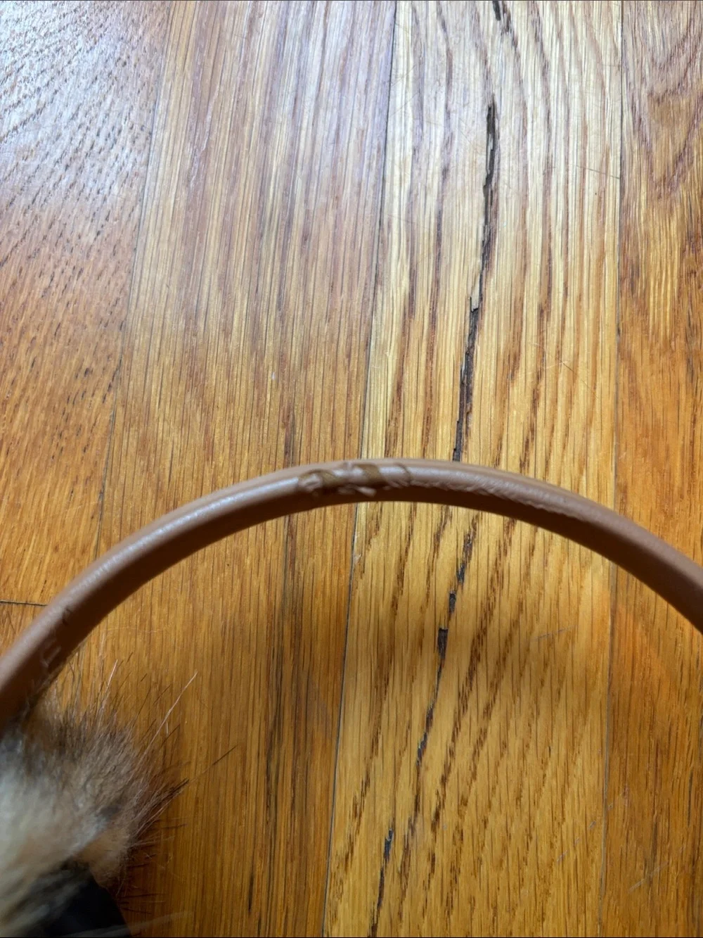 ZLYC Leopard-Print Faux Fur Earmuffs in Brown